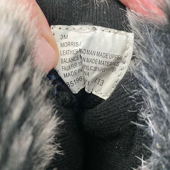 Totes Morris youth 3 winter snow boots w/leather and rubber upper brown black - Picture 9 of 9